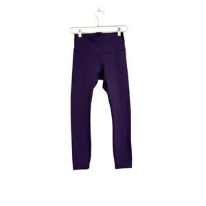 Lululemon‎ Wunder Under Leggings Women's 6 Dark Purple Stretch Activewear Gym